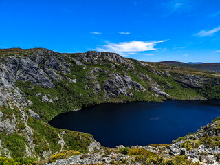 Alpine lake in the highlands of Tasmania