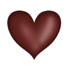 heart shaped chocolate