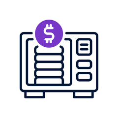 safebox icon for your website, mobile, presentation, and logo design.