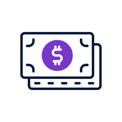 money icon for your website, mobile, presentation, and logo design.