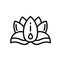 lotus icon for your website, mobile, presentation, and logo design.