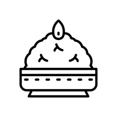 phirni icon for your website, mobile, presentation, and logo design.