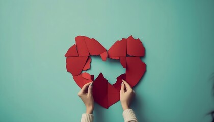 Stitching the Shards Embracing Wholeness After a Broken Heart, Generative AI