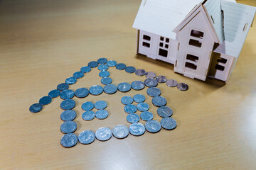 The concept of planning to find sources of funds for borrowing to build a house, extend or renovate.