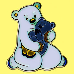 Illustrative image of a bear animal