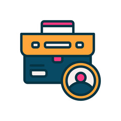 briefcase icon for your website, mobile, presentation, and logo design.