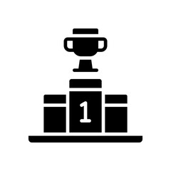 trophy icon for your website, mobile, presentation, and logo design.