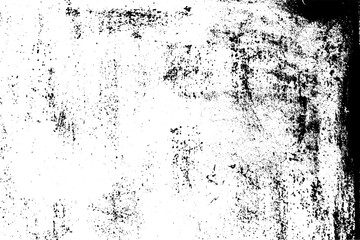 Rough black and white texture vector. Distressed overlay texture. Grunge background. Abstract textured effect. Vector Illustration. Black isolated on white background.