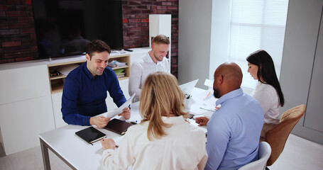 Business Team In Office