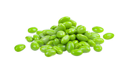 green soy beans on transparent png