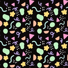 seamless black background