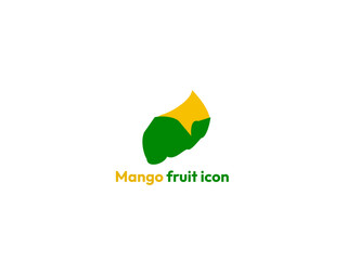 Mango fruit vector illustration. Suitable for logos, banners, brands, and related fruits