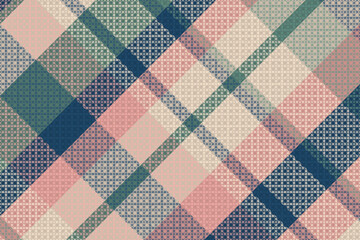 Tartan Plaid Pattern. Check Plaid. Vector Illustration.