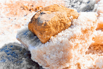 Evaporated сrystals