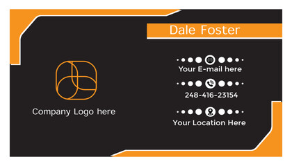 Business card design, Clean professional business card template, visiting card, abstract business card template.