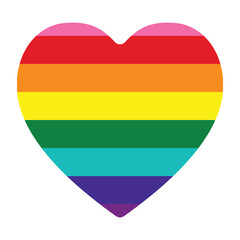 Gay Pride Flag. The traditional symbol for the entire LGBTQ+ community and gay men