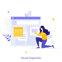 Business Character Concept Vector