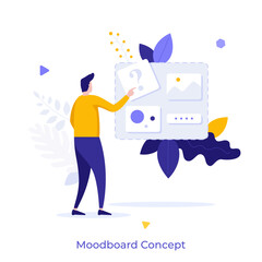 Business Character Concept Vector