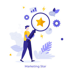 Business Character Concept Vector