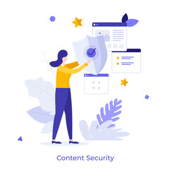 Business Character Concept Vector