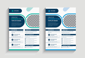 Obraz premium Corporate business flyer design