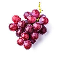 Fototapeta premium Grapes isolated on white background (generative AI)