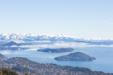 Lake and Mountains