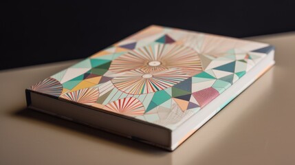 colorful book on table