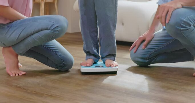 asian parent child weight measure