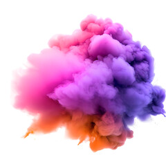 color splash or color smoke for holiday celebration background.