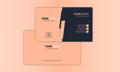 Modern Business Card Template Vactor