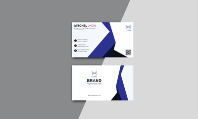 Visiting card for business and personal use.