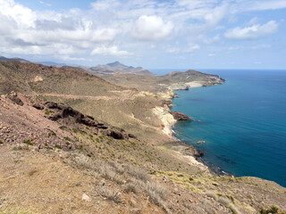 Fototapeta na wymiar Cabo de Gata - Küstenpanorama