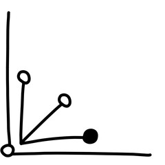 Hand Drawn Doodle Corner 