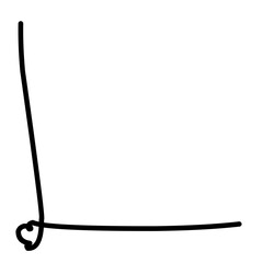 Hand Drawn Doodle Corner 