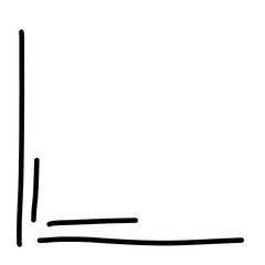 Hand Drawn Doodle Corner 