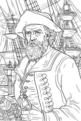 Captain Illustration