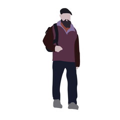Obraz premium 2d, adult, art, attractive, background, beautiful, beauty, black, body, cartoon, city, clothes, clothing, design, entourage, executive, fashion, female, flat, girl, graphic, hair, hat, icon, illustrat
