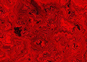Blood Red or liquid marble background texture with green traces premium backdrop