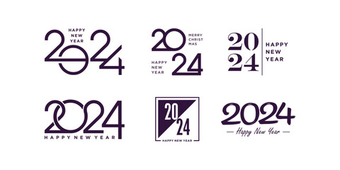 2024 logo design idea with modern creative concept