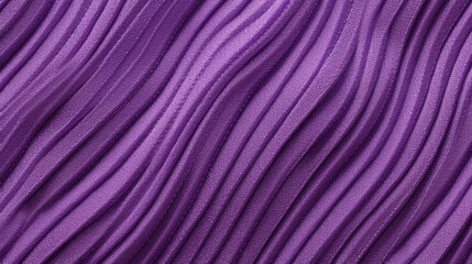 Fototapeta na wymiar Purple Corduroy Fabric Texture Background - Textile Material - Generative AI