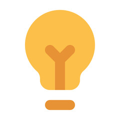 idea Flat graphic design business icon