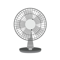 electric fan isolated on white