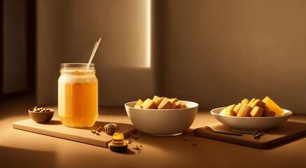 breakfast in the kitchen