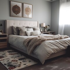 grey style bedroom 