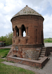 Bayindir Mosque and Cupola, located in Ahlat, Turkey, was built during the Seljuk period.