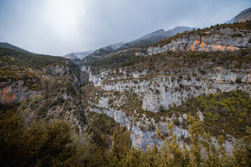 Escuain Gorge (Pyrenees, Spain)
