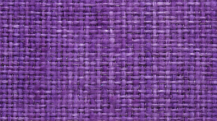 Fototapeta premium Purple Tweed Fabric Texture Background - Textile Material - Generative AI