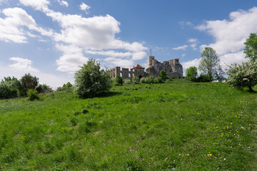 Fototapeta na wymiar Castle Rabsztyn, Poland