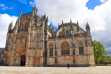 The Batalha Monastery one of the most impressive religious buildings of Portugal Gothic Monastery